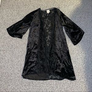 Velvet Witchy Kimono